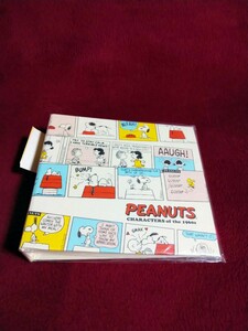 未使用 PEANUTS スヌーピー CD-R ファイル 24枚 収納 シール付き グッズ ケース サンリオ SNOOPY sanrio