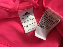 美品！adidasアディダス　ジャージジャケット　サイズS　ピンク　送料レターパックプラス520円_画像7