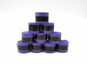  grip tape large amount 10 piece set purple slip prevention tennis badminton fishing rod .