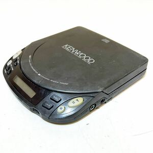 #I26G KENWOOD DPC-731 Kenwood portable CD player black black operation not yet verification Junk 