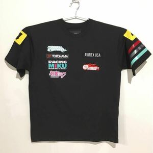 新品未使用 タグ付■SUPERGT300 グッドスマイルレーシング■レーシングミク2022-23■AVIREX チームTシャツ■サイズ M 初音ミク