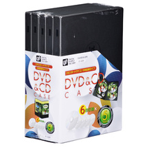 DVD＆CDケース 6枚 5P OA-RDV6-5PK 01-3291_画像1