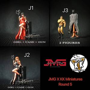 「 KK Miniatures x JMG 」シリーズ5 1/64 フィギュア J2