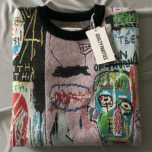 22AW 新品 定価59400円 WACKO MARIA ワコマリア JEAN-MICHEL BASQUIAT バスキア ニット