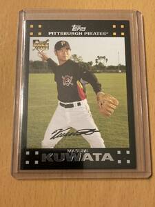 桑田 真澄 ルーキーカード 2007 Topps Update #175 Masumi Kuwata Rookie Card②