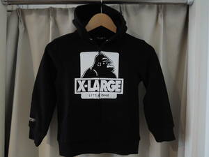 X-LARGE エクストララージ XLARGE Kids OG ゴリラ ジップ パーカー ブラック 110 人気商品　値下げしました！送料込