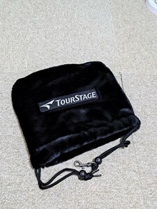 TOURSTAGE Tour Stage iron cover case boa color black condition USED