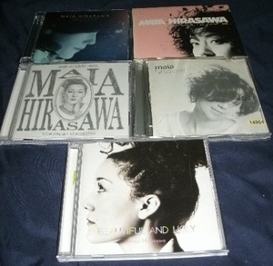 マイア・ヒラサワ【CD ⑤枚】ＣＭソングの女王【 Maia Hirasawa 】