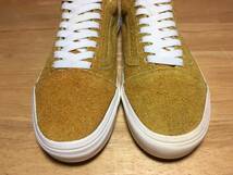 ★VANS バンズ 国内企画 OLD SKOOL オールドスクール スエード ダークイエロー 27.0cm 美品 Used 検 SK8 ハーフキャブ スリッポン ERA_画像4