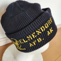 新作　送料込★東洋　BuzzRickson's バズリクソンズ　BR02769 WATCH CAP COTTON VERSTON STENCIL コットン　ワッチキャップ　ブラック_画像1