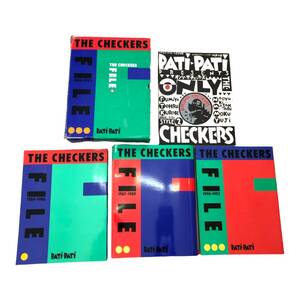 THE CHECKERS FILE 1984-1992 写真集 ザ・チェッカーズ ファイル PATI PATI ONLY 本 4冊組