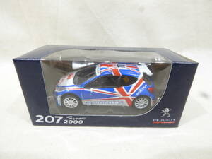 プジョー PEUGEOT 207 Super2000 S2000 WILKS MC 2011 3 inches ミニカー 1/64 ノレブ NOREV SA 非売品 314741