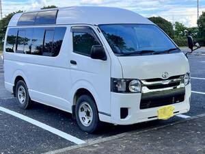 Buy Now値引可！走行16.2万キロ　HiAce Van　ディーゼルturbo　ウェルB　リアヒーター＆Cooラー　Transporter　キャンピングベースに