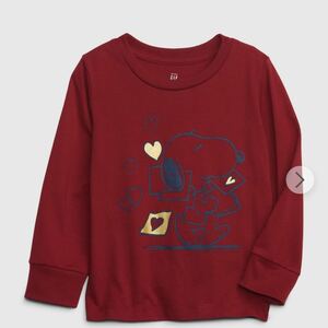 未着用 babyGap 100 ピーナッツ グラフィックTシャツ ユニセックス スヌーピー ベビー ギャップ税込定価3990円