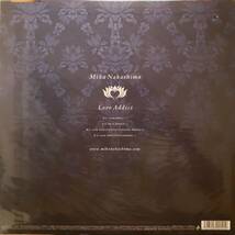 未開封 新品12インチ！中島美嘉 / Love Addict 2003年 SAR (SONY MUSIC) AIJL 5178 大沢伸一 福富幸弘 Remix Mika Nakashima Be In Silence_画像2