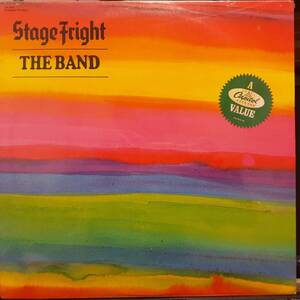 奇跡 未開封シールド！米CAPITOL盤LP！The Band / Stage Fright 1980年 SN-16006 Sealed ザ・バンド ステージ・フライト Todd Rundgren