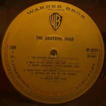 赤盤 日本WARNERオリジLP！WB金ラベル The Grateful Dead (1st) 1967年 BP8222 グレイトフル・デッド サイケデリックこれがシスコサウンド_画像2