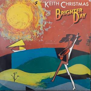 Чудо неоткрытый щит! Manticore Original LP! Keith Christmas / Bright Day 1975 MA6-503S1 King Crimson участие El &amp; P Sealed