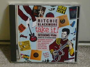 【UK盤】RITCHIE BLACKMORE（リッチー・ブラックモア）「TAKE IT！～SESSIONS 63/68」