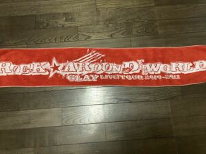 GLAY Tour 2010-2011 muffler полотенце 