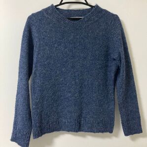 パーリッシィ PARICI アンビデックス ネイビー セーター ウール100