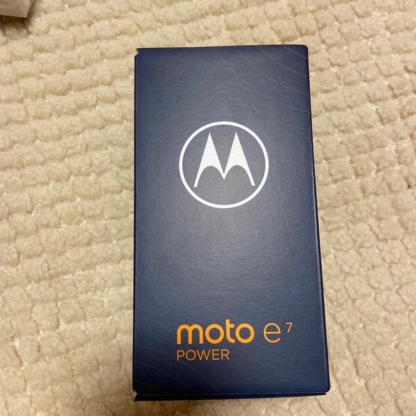 moto e7 power 6.5インチ メモリー2GB ストレージ32GB タヒチブルー SIMフリー