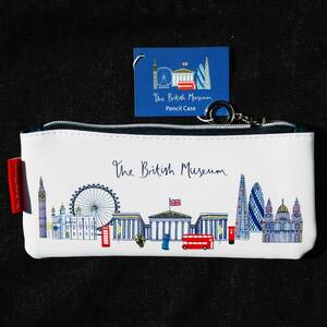 The British Museum 大英博物館 London Pencil Case ロンドンアイコン ペンシルケース