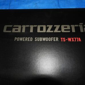 5 CZ4A エボ 10 X TS-WX77A カロッツェリア ウーファー パワード サブ ウーハー リモコン 配線付 パイオニア carrozzeria ASSY ランエボの画像2