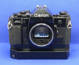 Canon / キャノン【 A-1 】ボディ & モータードライブ　!!