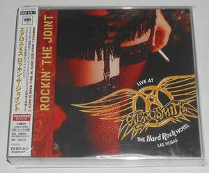 DVD付＊日本限定盤仕様◎解説/歌詞/対訳付『Rockin' The Joint＋2：Aerosmith』エアロスミス彡☆彡2002年ライブ