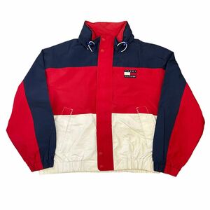 90s TOMMY HILFIGER SAILING GEAR セーリング ジャケット XL ナイロンジャケット トミーヒルフィガー ヴィンテージ