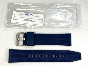 R045012J0 SEIKO セイコー5 22mm 純正シリコンラバーバンド ダークブルー SRPE81K1/4R36-08N0用 ネコポス送料無料