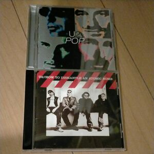 U2 CD 2枚セット pop how to dismantle an atomic bomb