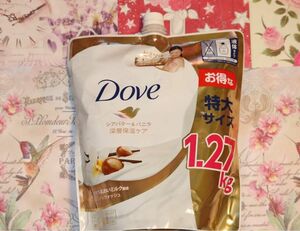 Dove(ダヴ)シアバター＆バニラ 液体ボディウォッシュ つめかえ用 1270g
