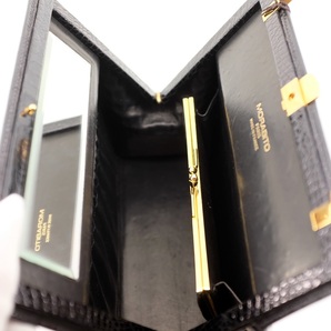 【美品】MORABITO モラビト リアル クロコダイル ハンドバッグ フランス製 定価100万の画像6