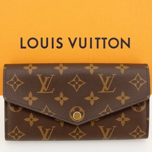 LOUIS VUITTON ルイヴィトン ポルトフォイユサラ モノグラム ローズ・バレリーヌ 長財布（小銭入れあり） M62235