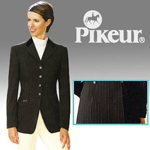 ★PIKEUR　レディス競技用ストライプジャケット(40)(L) 新品！★