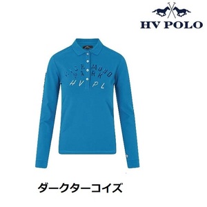 ★HV POLO レディース 長袖ポロシャツ[ジュディ](S) 新品！★