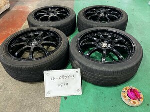 ★CL9 ホンダ アコード　社外 LM SPORT 18インチ アルミ ホイール　4本　18×7.5J +50 PCD114.3 5穴 ハブ径73　225/40R18　おまけあり!!★