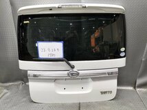 ★L375S ダイハツ　タント カスタム X　中期　平成22年　純正　バックドア ASSY　M31Q8　W24 パールホワイトⅢ 白★_画像1