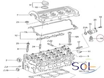 VW ゴルフ2 ゴルフ3 ジェッタ 水温センサー 温度センサー テンプセンサー 026906161 出荷締切18時_画像2