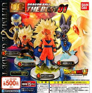  ドラゴンボール超 UG ドラゴンボールTHE BEST 01 全4種セット ベスト　ガチャ ガシャポン 　コレクション　