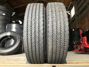 ■TV003■315/80R22.5 156/153J　BRIDGESTONE　RIB184【2019年製/SUMMER】2本セット