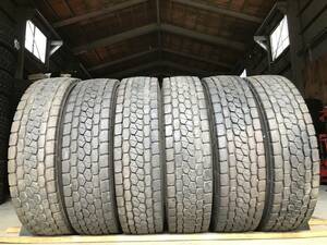 □LV013□225/80R17.5 123/122L　BRIDGESTONE　M800【2018年製/MIX】6本セット