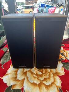 Polk Audio pork audio M5jr speaker pair sound equipment audio equipment present condition selling out 