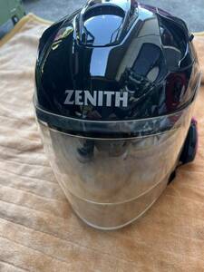 YAMAHA ヤマハ ZENITH ゼニス YJ-17 ジェットヘルメット メタルブラック Mサイズ バイク用品 現状売り切り