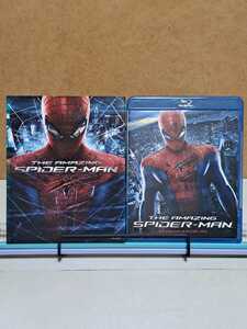 アメイジング・スパイダーマン # アンドリュー・ガーフィールド / エマ・ストーン セル版 中古 ブルーレイ Blu-ray + DVD 3枚組