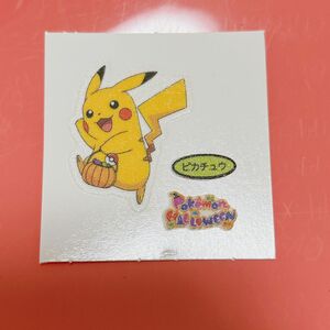 ★no105★ポケモンデコキャラシール ポケモンパン ピカチュウ デコキャラシール 第一パン