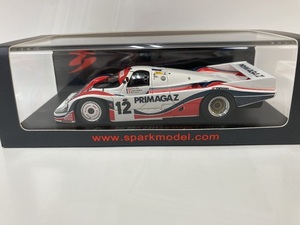 1/43 ポルシェ 956 ルマン1986 No.12 クレーマー PRIMAGAZ (Spark) 新品