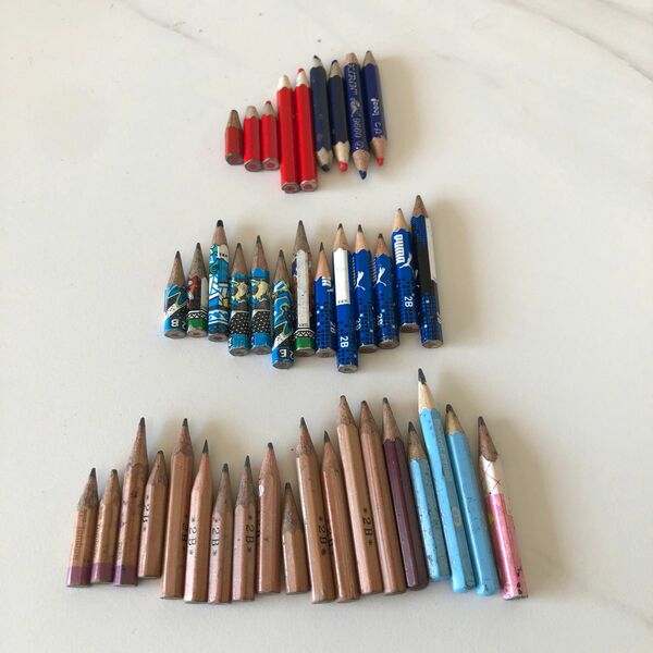短い鉛筆　41本　短鉛筆